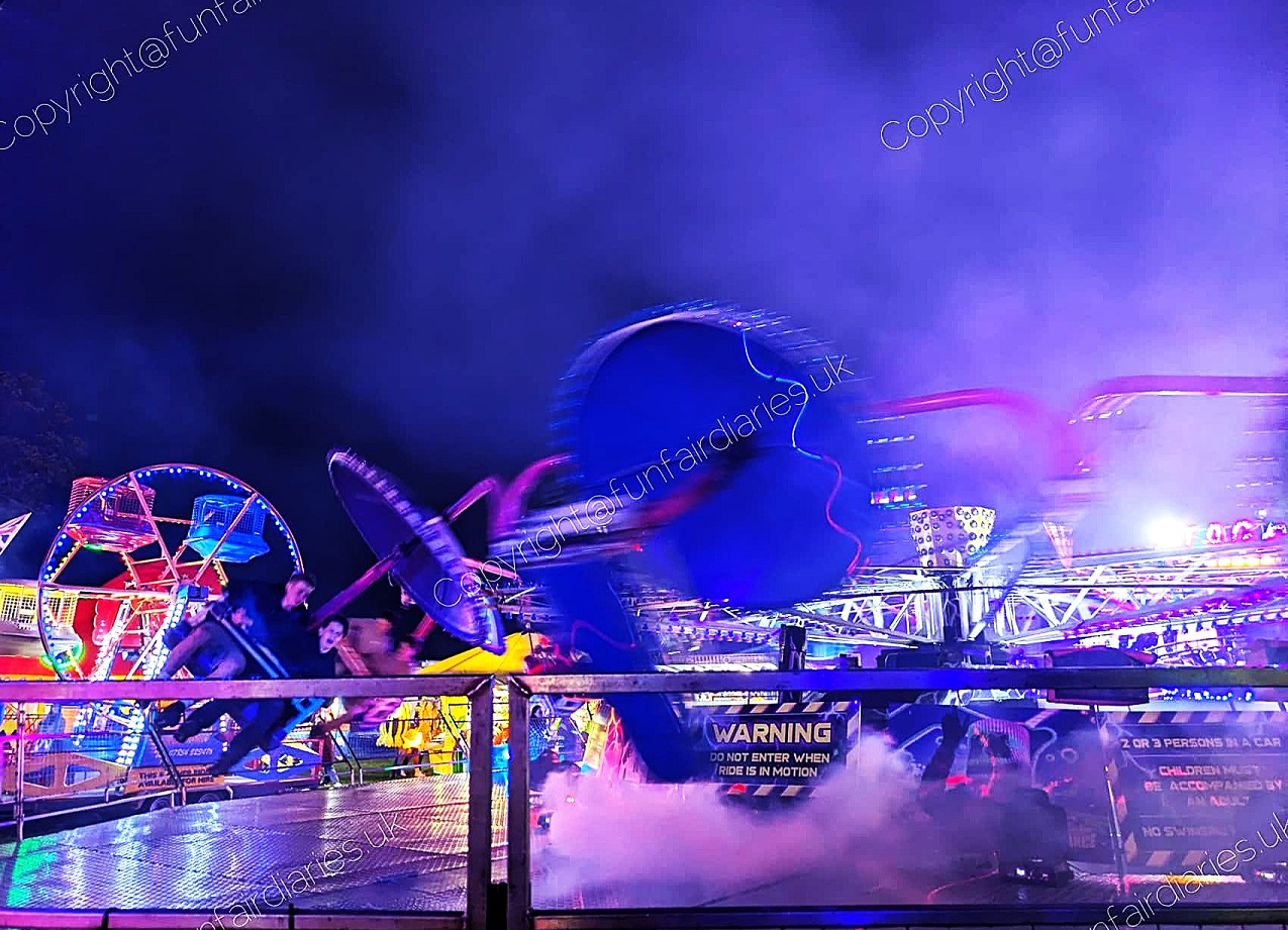 Brooklyn Beach Electric Dancer Paratrooper at Market Deeping Funfair